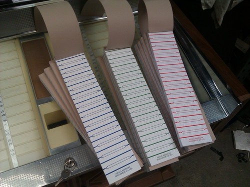 120 perforated title cards for - perforated,